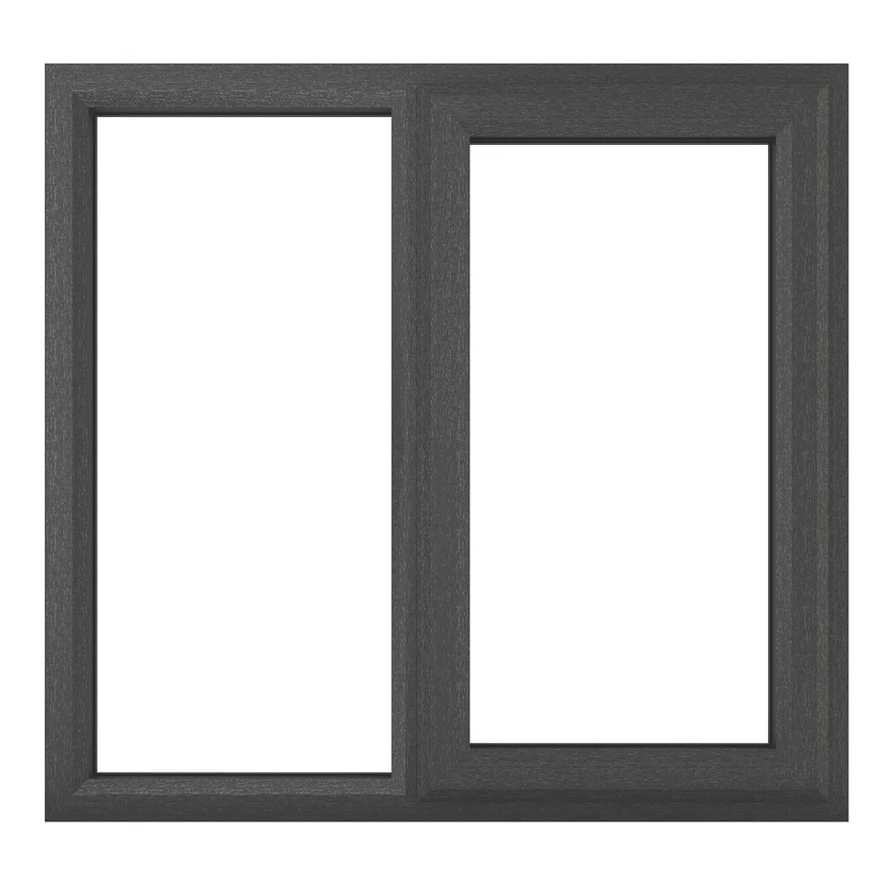 Crystal Right-Hand Opening Double-Glazed Casement Anthracite Grey UPVC Window 905 X 965mm 3 Crystal Right-Hand Opening Double-Glazed Casement Anthracite Grey UPVC Window 905 X 965mm