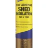 No Nonsense Self-Adhesive Shed Insulation 1 X 10m -ClearAmber shop 104KY P