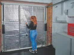 No Nonsense Self-Adhesive Garage Door Insulation 0.75 X 8m -ClearAmber shop 105KY A4