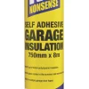 No Nonsense Self-Adhesive Garage Door Insulation 0.75 X 8m -ClearAmber shop 105KY P
