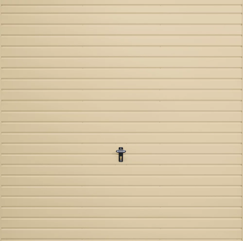 Gliderol Horizontal 8' X 7' Non-Insulated Framed Steel Up & Over Garage Door Ivory 3 Gliderol Horizontal 8' X 7' Non-Insulated Framed Steel Up & Over Garage Door Ivory