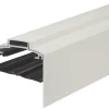 ALUKAP-XR White Gable Glazing Bar With Gasket 60mm X 3000mm -ClearAmber shop 117FH P