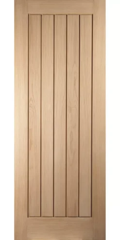 Jeld-Wen Unfinished Oak Veneer Wooden Cottage Internal Door 2040 X 726mm -ClearAmber shop 117JK A1