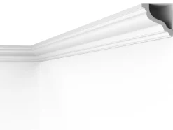 Essentials Sculptured Coving 80mm X 2m 6 Pack -ClearAmber shop 12010 A2