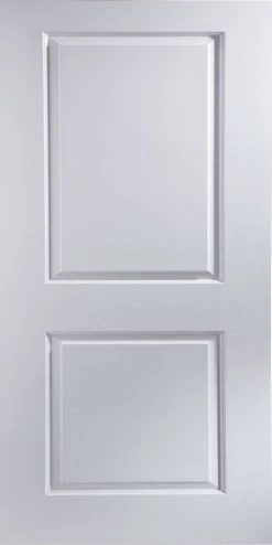Jeld-Wen Cambridge Primed White Wooden 2-Panel Internal Fire Door 1981 X 838mm
