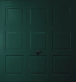 Gliderol Georgian 8&apos; X 6&apos; 6" Non-Insulated Frameless Steel Up & Over Garage Door Moss Green