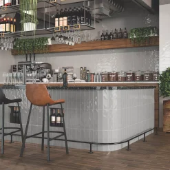 Marquis Ancien Grey Ceramic Tile 300 X 75mm 22 Pack -ClearAmber shop 174KF A3