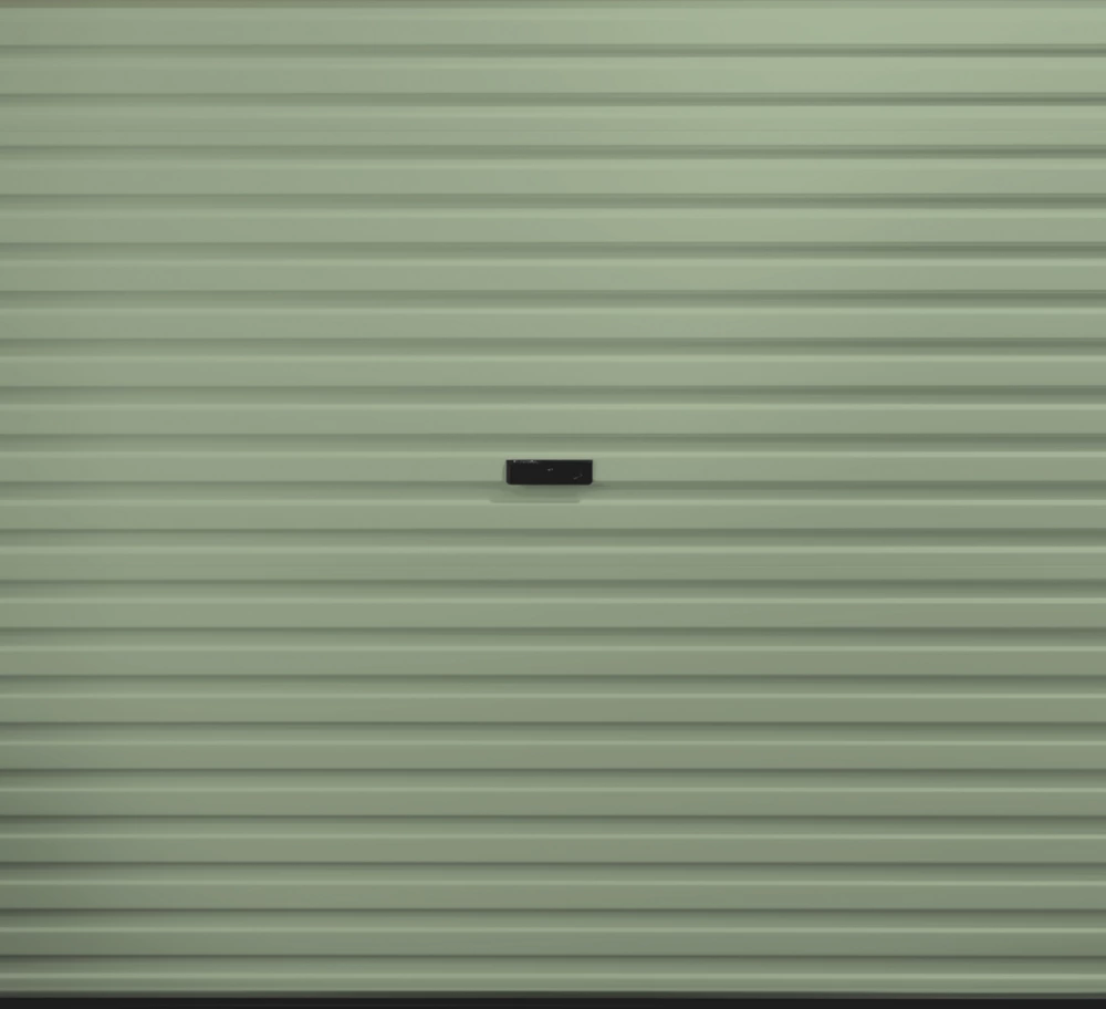 Gliderol 6' 11" X 7' Non-Insulated Steel Roller Garage Door Chartwell Green 3 Gliderol 6' 11" X 7' Non-Insulated Steel Roller Garage Door Chartwell Green