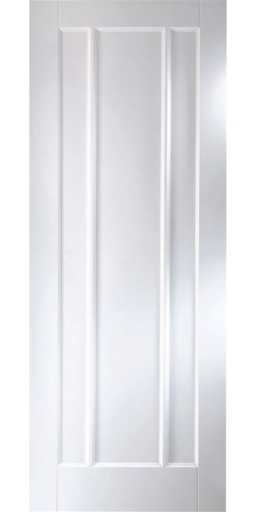 Jeld-Wen Worcester Primed White Wooden 3-Panel Internal Door 1981 X 838mm 4 Jeld-Wen Worcester Primed White Wooden 3-Panel Internal Door 1981 X 838mm - Image 2