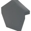 Glidevale Grey Universal Dry Verge Angled Ridge Caps 2 Pack