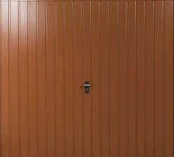 Gliderol Vertical 7&apos; X 7&apos; Non-Insulated Framed Steel Up & Over Garage Door Clay Brown