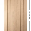Jeld-Wen Aston Unfinished Oak Veneer Wooden 3-Panel Internal Door 1981 X 686mm