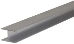 ALUKAP-XR Silver 16mm H-Section Glazing Bar 25mm X 4000mm