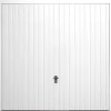 Gliderol Vertical 7&apos; X 6&apos; 6" Non-Insulated Framed Steel Up & Over Garage Door White -ClearAmber shop 234FR P