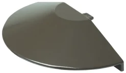 ALUKAP-XR Brown Roof Lantern Radius End Cap 100mm X 180mm