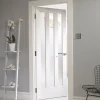 Jeld-Wen Aston 3-Clear Light Primed White Wooden 3-Panel Internal Door 1981 X 686mm 1 Jeld-Wen Aston 3-Clear Light Primed White Wooden 3-Panel Internal Door 1981 X 686mm -ClearAmber shop 257JK P