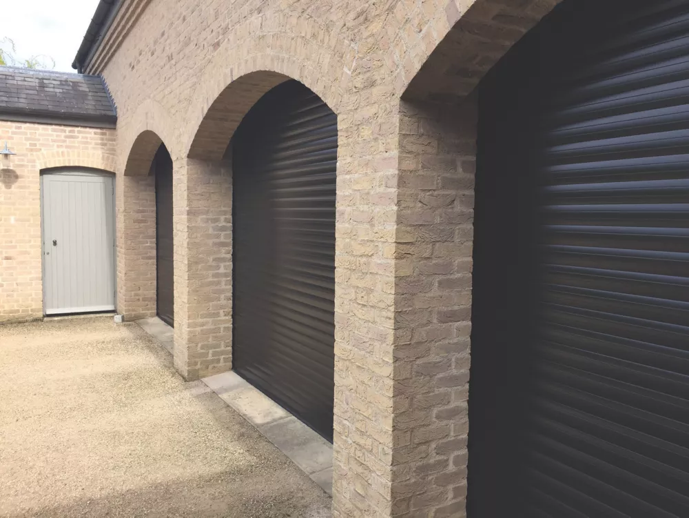 Gliderol 7' 5" X 7' Insulated Aluminium Electric Roller Garage Door Black 4 Gliderol 7' 5" X 7' Insulated Aluminium Electric Roller Garage Door Black - Image 2