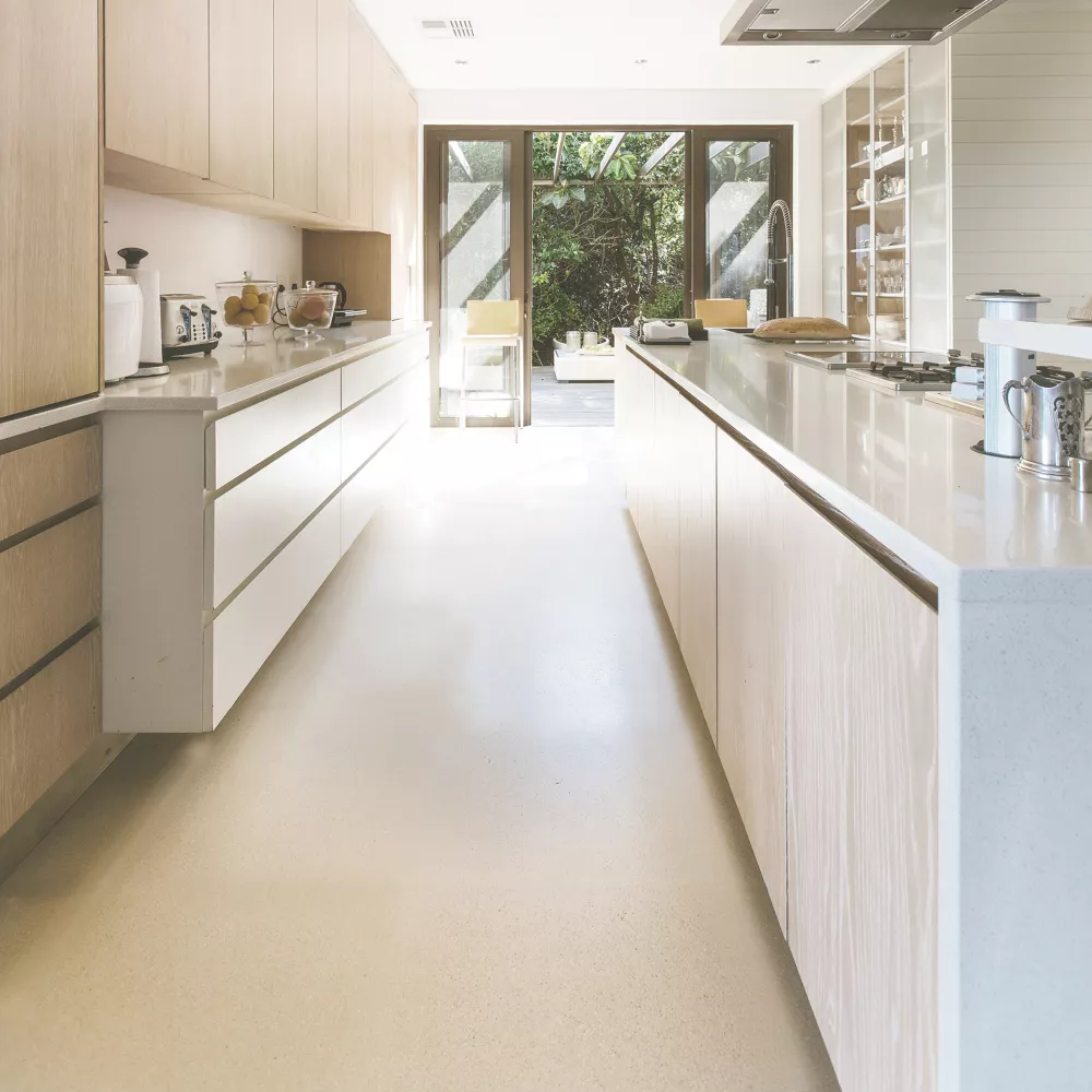 Kraus Parson Cream Tile-Effect Vinyl Flooring 2.23m² 4 Kraus Parson Cream Tile-Effect Vinyl Flooring 2.23m² - Image 2