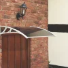 Greenhurst Easy Fit Door Canopy White 1 X 0.6 X 0.23m -ClearAmber shop 2804V P