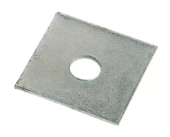 Sabrefix M12 Square Plate Washers Galvanised DX275 50mm X 50mm 50 Pack
