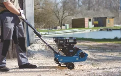 Scheppach HP1100S 5.5hp Petrol Compaction Plate 530 X 350mm -ClearAmber shop 2905V A2