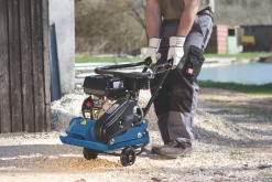 Scheppach HP1100S 5.5hp Petrol Compaction Plate 530 X 350mm -ClearAmber shop 2905V A3