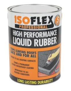 Isoflex Liquid Rubber Black 4.25Ltr