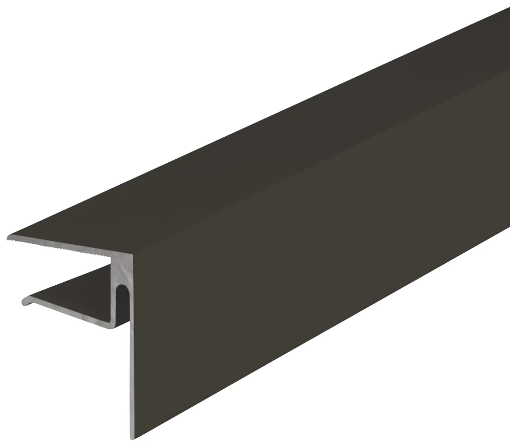 ALUKAP-XR Brown 16mm Sheet End Stop Bar 40mm X 3000mm 3 ALUKAP-XR Brown 16mm Sheet End Stop Bar 40mm X 3000mm