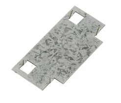 Sabrefix Protecta Safe Plate Galvanised 90mm X 45mm 20 Pack