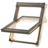 Keylite Manual Centre-Pivot Lacquered Timber Roof Window Clear 550 X 980mm -ClearAmber shop 305JT P