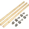 Richard Burbidge Fusion Pine Wall-Mounted Handrail Kit Pre-Finish 3600mm 1 Richard Burbidge Fusion Pine Wall-Mounted Handrail Kit Pre-Finish 3600mm -ClearAmber shop 31455 P