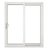 Crystal LH White UPVC Sliding Patio Door Set 2090 X 1790mm 1 Crystal LH White UPVC Sliding Patio Door Set 2090 X 1790mm -ClearAmber shop 318JP P