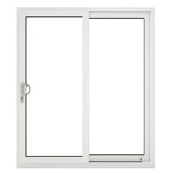 Crystal LH White UPVC Sliding Patio Door Set 2090 X 1790mm