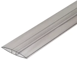 SNAPA Clear 10mm H-Section Glazing Bar 60mm X 2000mm