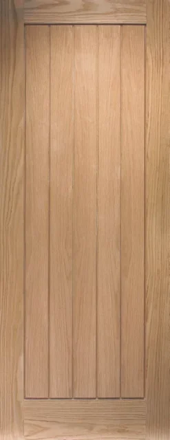 Jeld-Wen Oregon Unfinished Oak Veneer Wooden Cottage Internal Door 1981 X 686mm