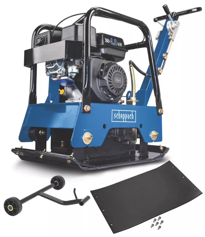 Scheppach HP2500S 6.5hp Petrol Reversible Plate Compactor 630 X 400mm 4 Scheppach HP2500S 6.5hp Petrol Reversible Plate Compactor 630 X 400mm - Image 2