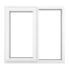 Crystal Left-Hand Opening Double-Glazed Casement White UPVC Window 1190 X 1040mm 1 Crystal Left-Hand Opening Double-Glazed Casement White UPVC Window 1190 X 1040mm -ClearAmber shop 355JK P