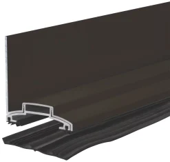 ALUKAP-XR Brown Glazing Wall Bar With Gasket 60mm X 4800mm