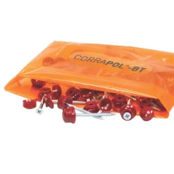 Corrapol-BT Screw Cap Fixings Red 60 X 20mm 50 Pack