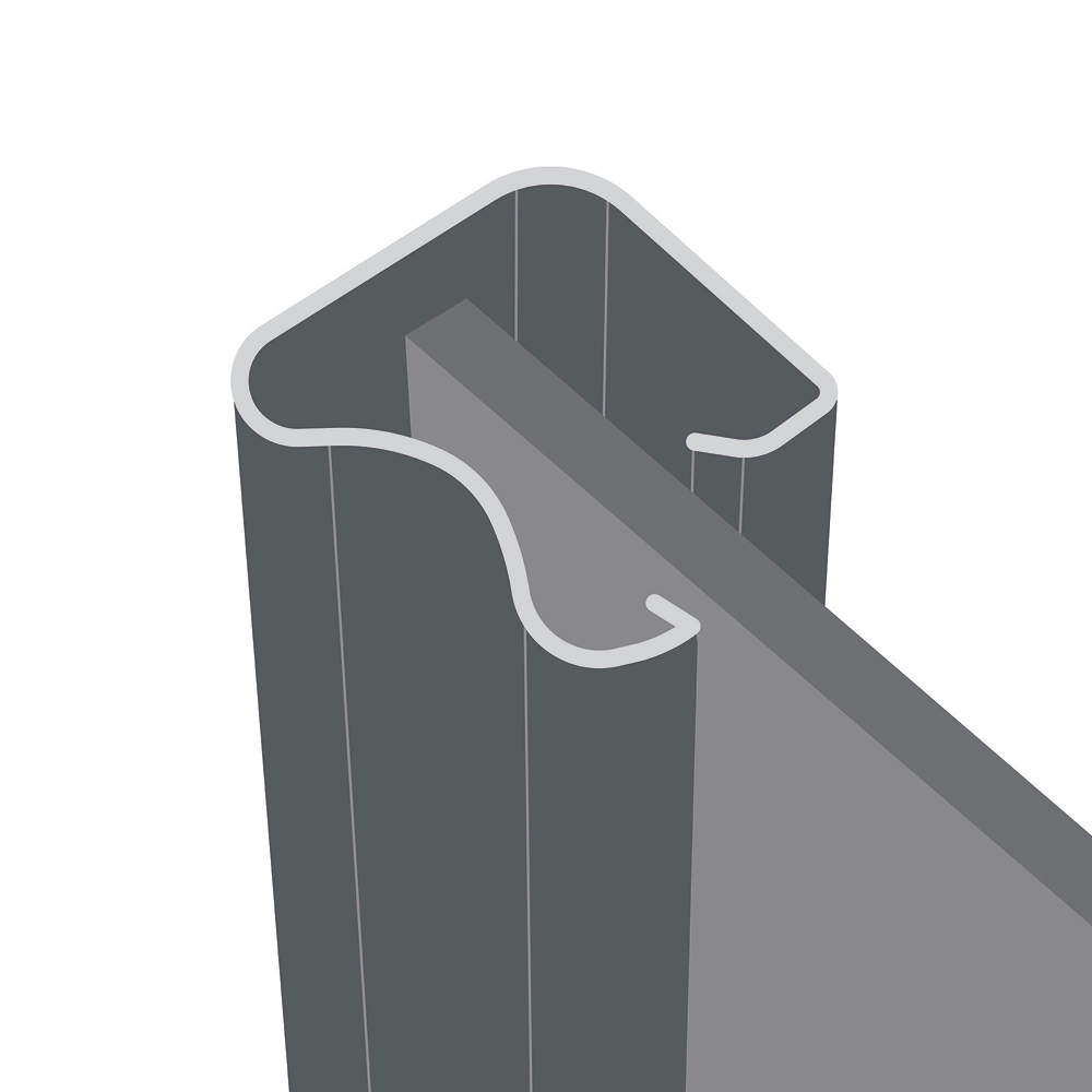 Spacepro Classic 3-Door Sliding Wardrobe Door Kit Silver Frame Arctic White Panel 2216 X 2260mm 7 Spacepro Classic 3-Door Sliding Wardrobe Door Kit Silver Frame Arctic White Panel 2216 X 2260mm - Image 5