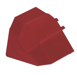 Corrapol-BT Red 3mm Super Ridge End Cap 160mm X 100mm
