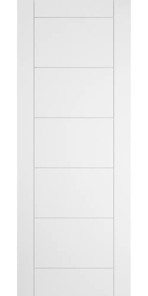 Jeld-Wen Primed White Wooden Ladder Internal Door 1981 X 762mm 4 Jeld-Wen Primed White Wooden Ladder Internal Door 1981 X 762mm - Image 2