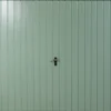 Gliderol Vertical 7&apos; X 6&apos; 6" Non-Insulated Framed Steel Up & Over Garage Door Chartwell Green -ClearAmber shop 391VP P