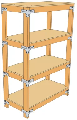 Simpson Strong-Tie Workbench Kit Metallic Galvanised Steel X 13 Simpson Strong-Tie Workbench Kit Metallic Galvanised Steel X -ClearAmber shop 39310 A3
