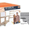 Simpson Strong-Tie Workbench Kit Metallic Galvanised Steel X 1 Simpson Strong-Tie Workbench Kit Metallic Galvanised Steel X -ClearAmber shop 39310 P