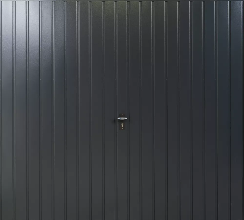 Gliderol Vertical 7' 6" X 6' 6" Non-Insulated Framed Steel Up & Over Garage Door Anthracite Grey 3 Gliderol Vertical 7' 6" X 6' 6" Non-Insulated Framed Steel Up & Over Garage Door Anthracite Grey