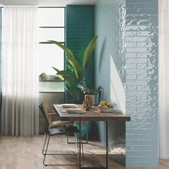 Marquis Ancien Blue Ceramic Tile 300 X 75mm 22 Pack -ClearAmber shop 401KF A3