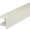 ALUKAP-XR White 25mm Sheet End Stop Bar 40mm X 3000mm