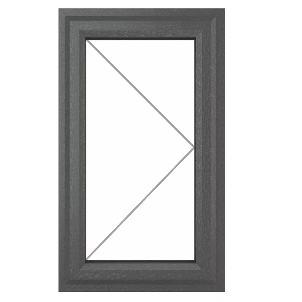 Crystal Right-Hand Opening Double-Glazed Casement Anthracite Grey UPVC Window 610 X 1040mm 4 Crystal Right-Hand Opening Double-Glazed Casement Anthracite Grey UPVC Window 610 X 1040mm - Image 2