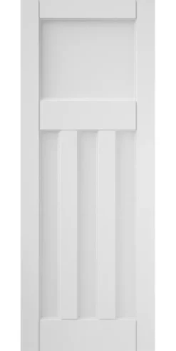 Jeld-Wen Deco Primed White Wooden 3-Panel Internal Door 1981 X 610mm 5 Jeld-Wen Deco Primed White Wooden 3-Panel Internal Door 1981 X 610mm -ClearAmber shop 428JK A1